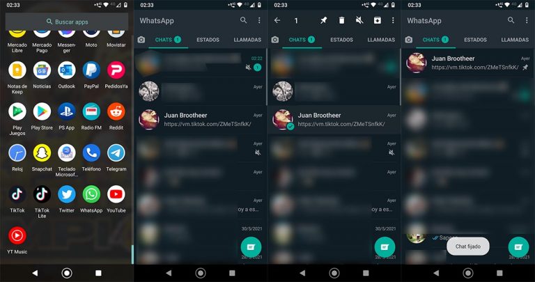 Cómo fijar un chat en WhatsApp para Android