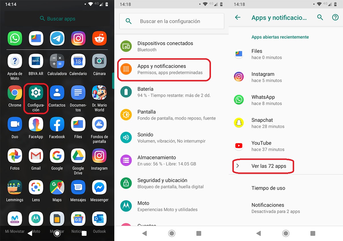 Borrar cache aplicaciones Android tutorial