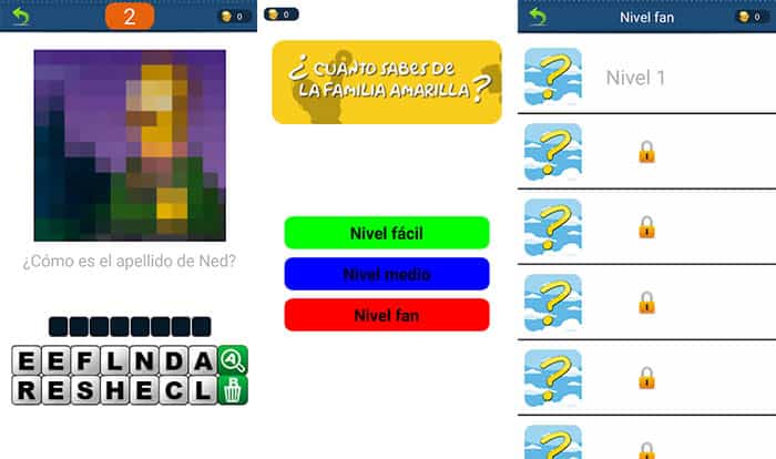 Simpsons Trivial para Android