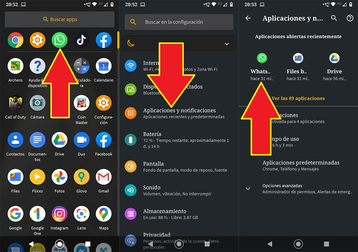 Eliminar notificación WhatsApp Web Android
