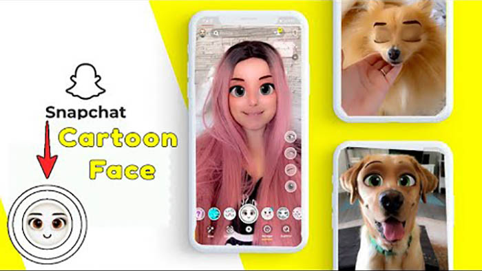 Filtro Cartoon Face Snapchat que es