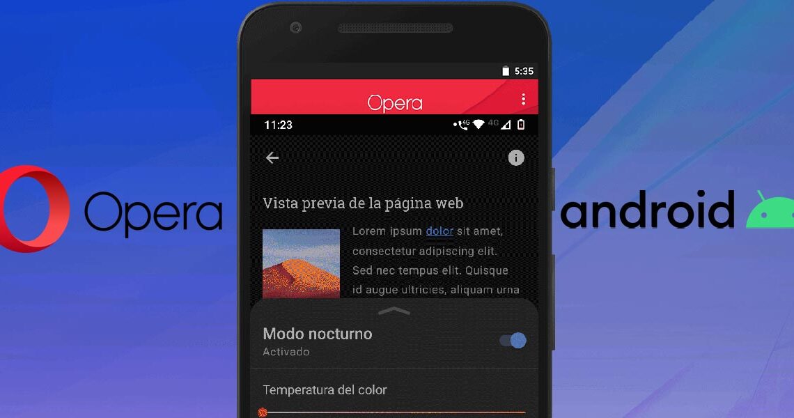 Descubre cómo activar el tema oscuro en Opera para Android
