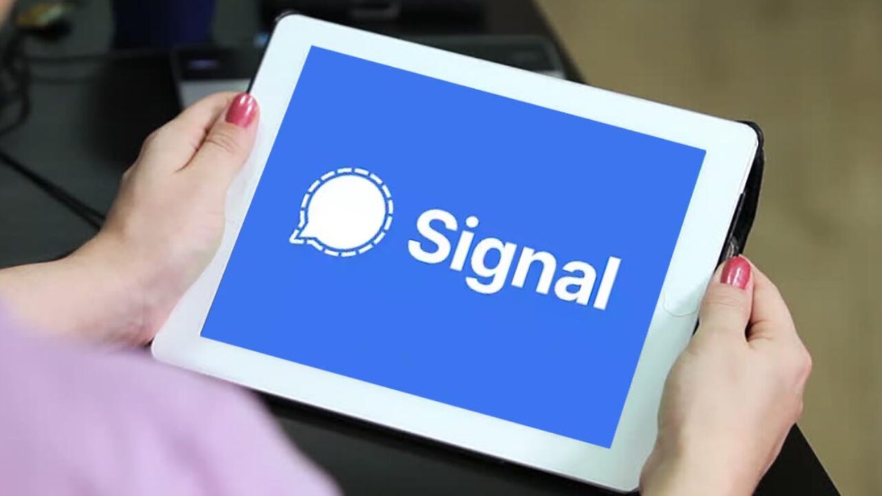 familia Salvación liderazgo Cómo descargar Signal para tablet (Android)