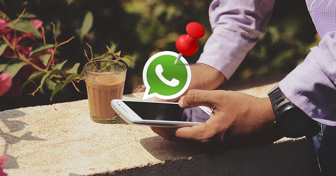¿Cómo fijar una conversación privada o grupal en WhatsApp?