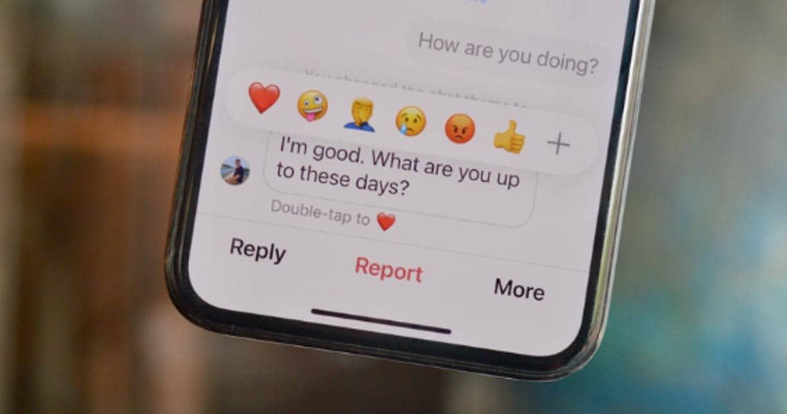 ¿Cómo reacionar a los mensajes de Instagram con emojis?