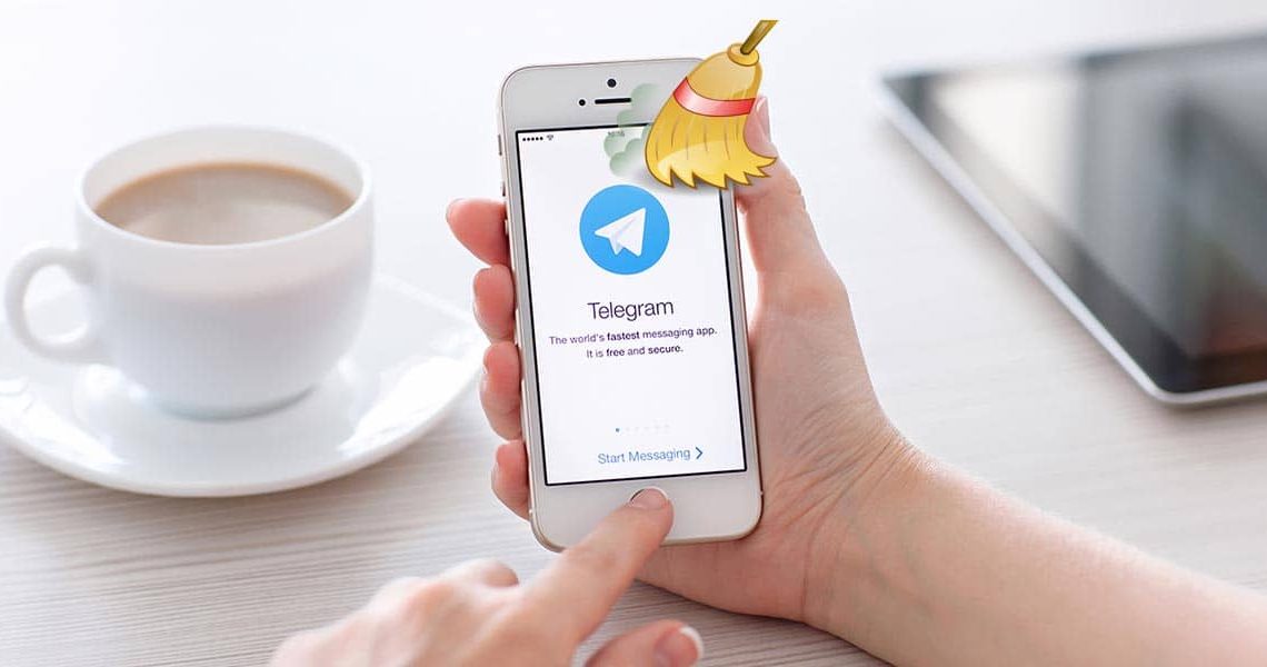 ¿Cómo borrar el caché de Telegram en un móvil Android?