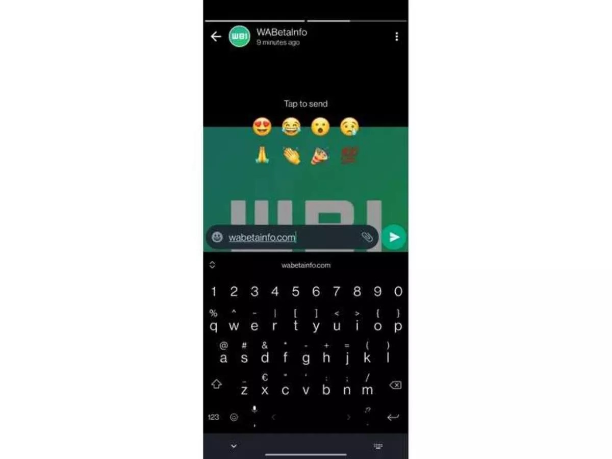 Podras responder estados de WhatsApp con emojis