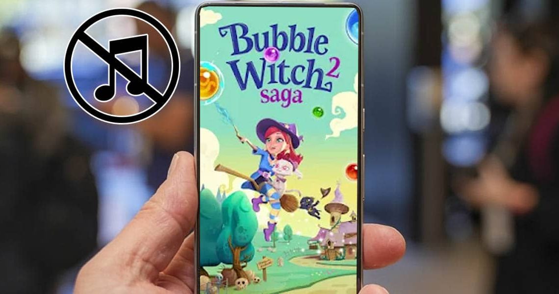 ¿Cómo apagar la música en Bubble Witch 2 Saga?