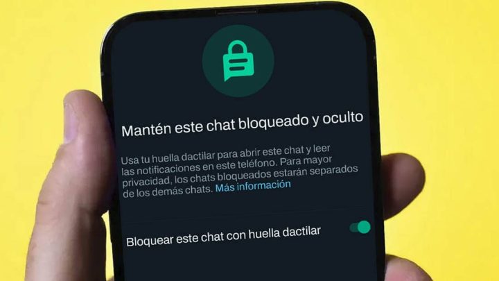 Así puedes desbloquear un chat de WhatsApp que has bloqueado con tu huella dactilar