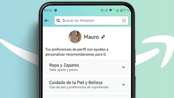 ¿Cómo cambiar la foto del perfil en Amazon desde el teléfono?