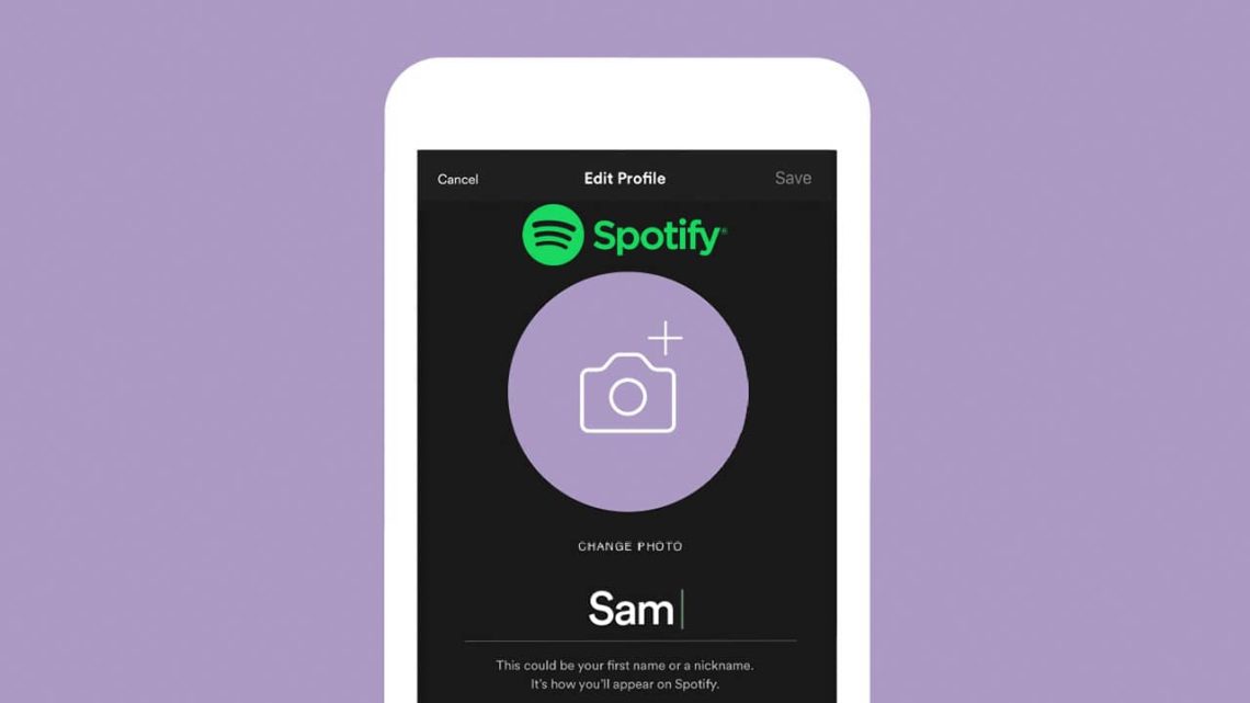 Así y en segundos pude cambiar mi foto de perfil de Spotify