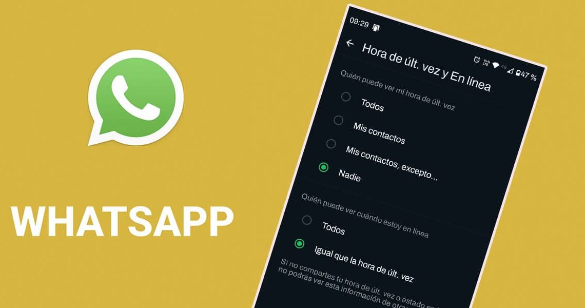 ¿Cómo ocultar “En Línea” en WhatsApp? Guía paso a paso