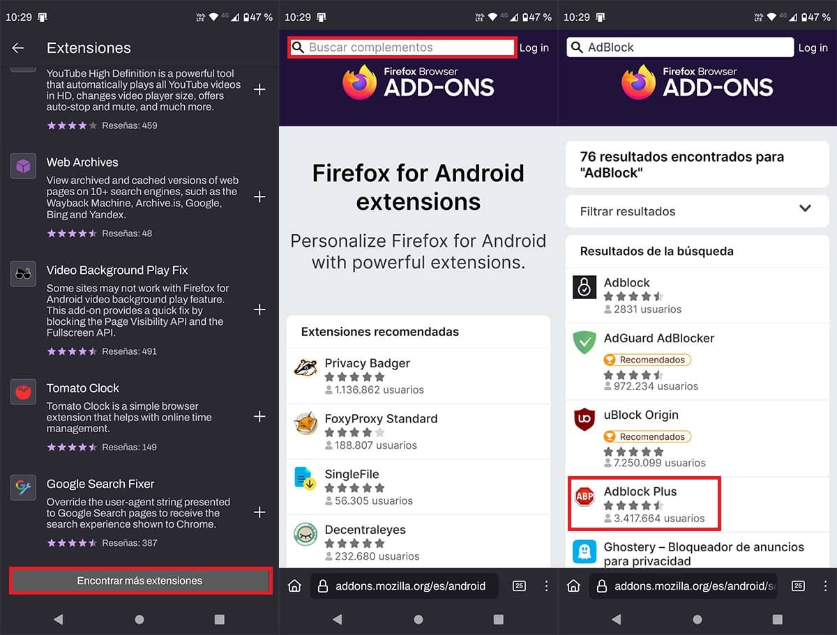 Descargar Adbloc para Firefox en Android