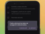 Cómo borrar todo el historial de Firefox en Android